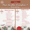 ✨ Pour des fêtes d’exception !