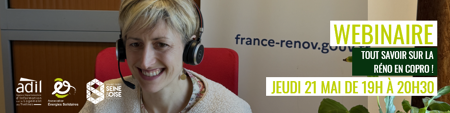 Webinaire : la rénovation énergétique en copropriété le jeudi 21 mai de 19h à 20h30