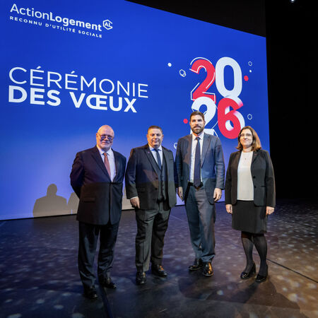 Cérémonie des vœux du Groupe Action Logement