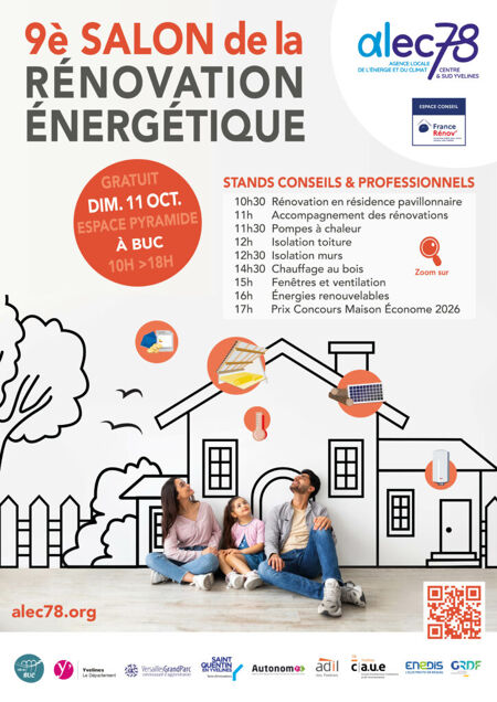 Salon de la rénovation énergétique le dimanche 11 octobre 2026