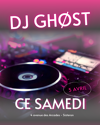 DJ Ghøst aux Arcades ce 5 avril