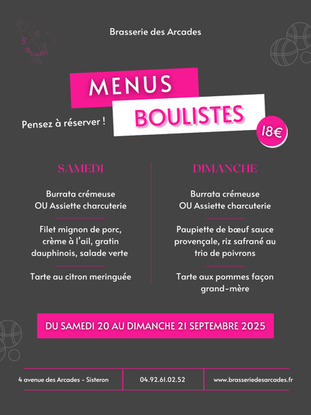 Critérium bouliste 2025 !