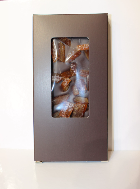 Tablette Orangettes - Chocolat noir 68%