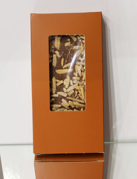 Tablette Amandes Sablées - Chocolat au lait 43%