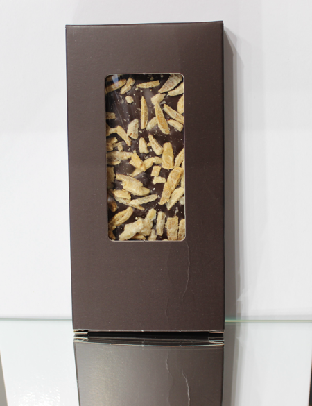 Tablette Amandes Sablées - Chocolat noir 68%