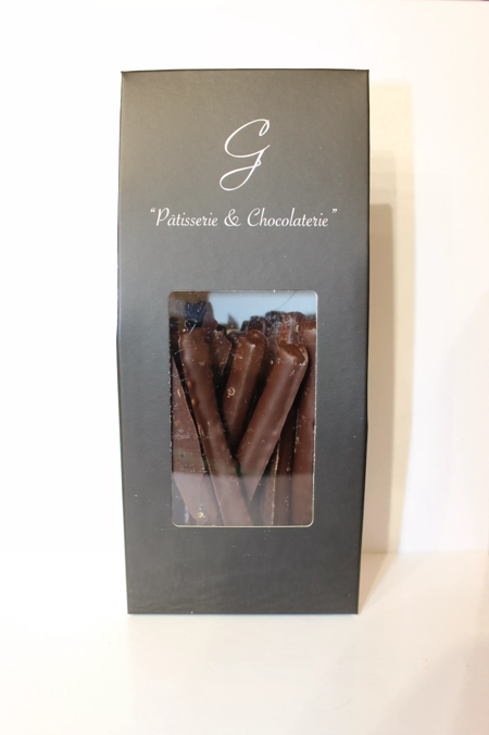 Batônnets Orangettes - Chocolat noir 68% 