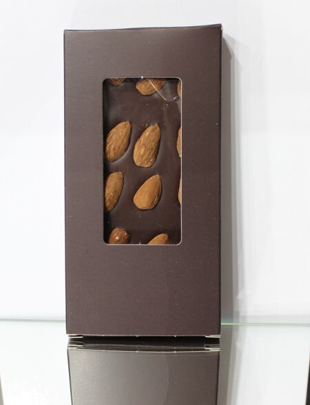 Tablette Amandes Entières - Chocolat noir 68%