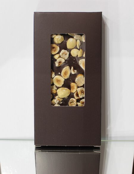 Tablette Noisettes - Chocolat noir 68%