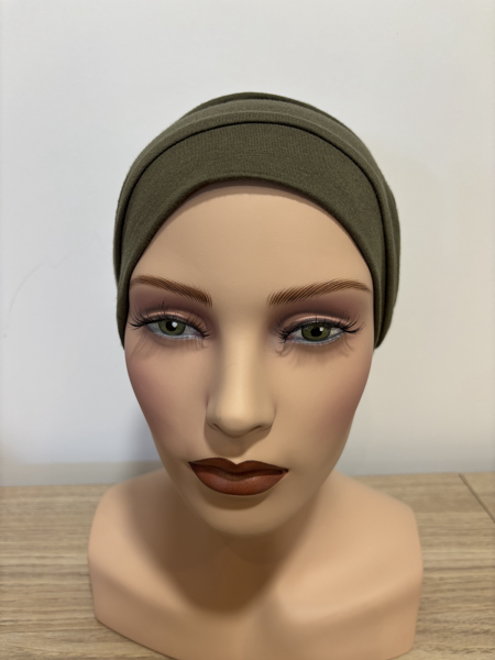 Turban Ella uni kaki 765