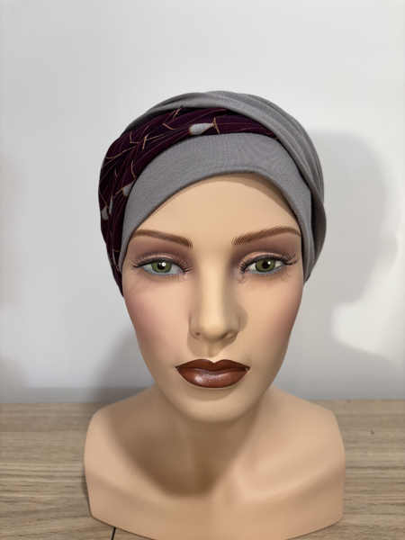 Turban Set nele gris 