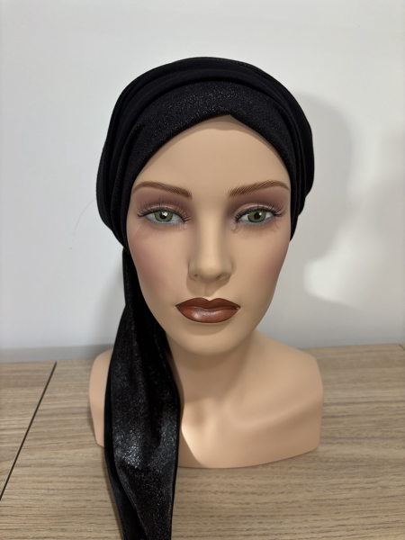 Bonnet Anea noir pailleté