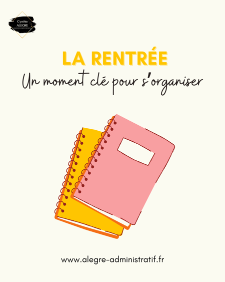 Optimisez votre rentrée avec Cynthia