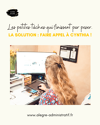 Les petites tâches essentielles