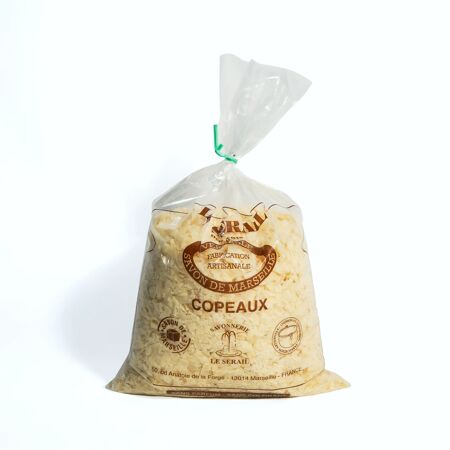Copeaux nature de savon de Marseille