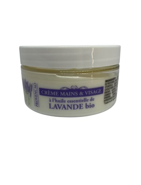 Crème mains et visage à l’huile essentielle de lavande BIO