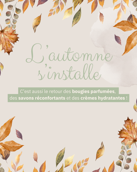 Cocooning et douceur d'automne