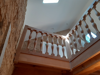Balustrade chêne traditionnelle