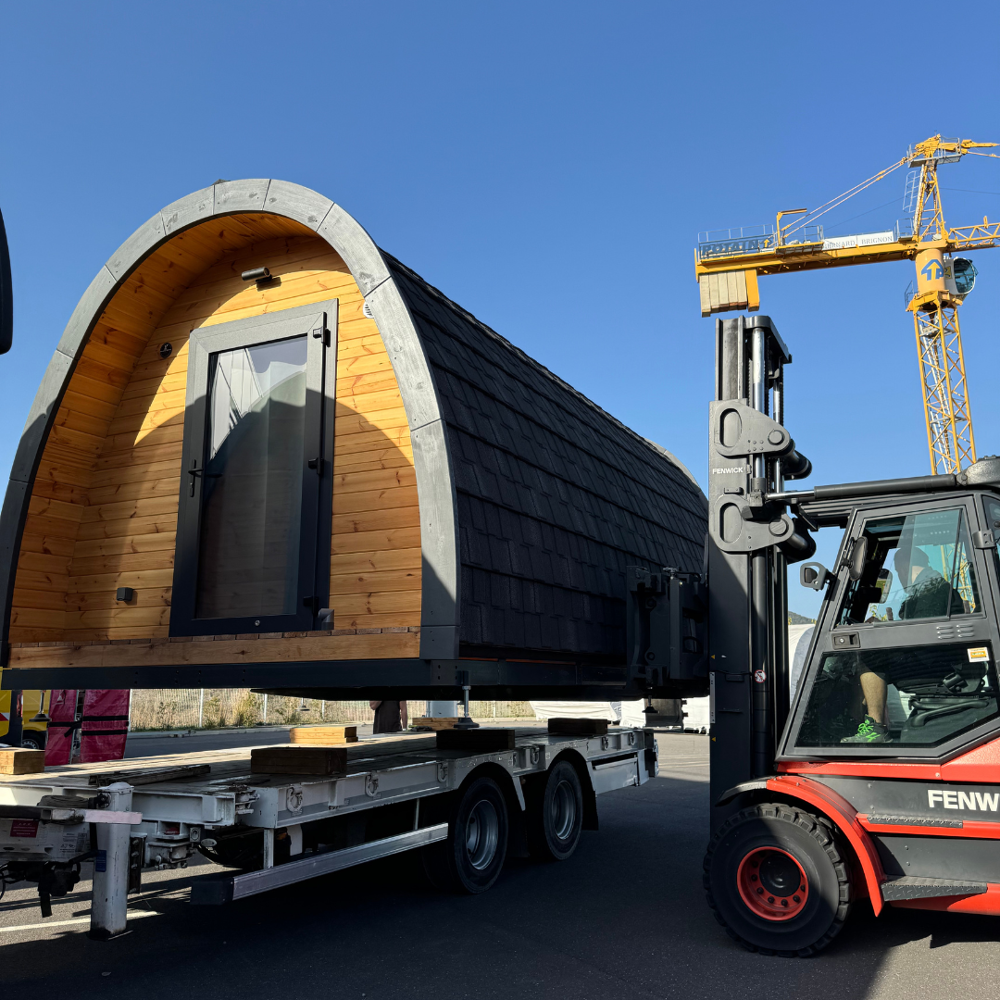 Unloading by professionals