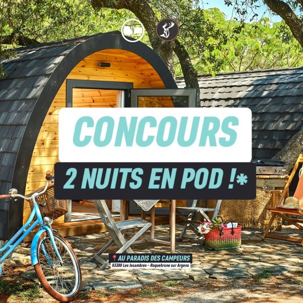 Instagram Contest - Win 2 Nights in a Pod