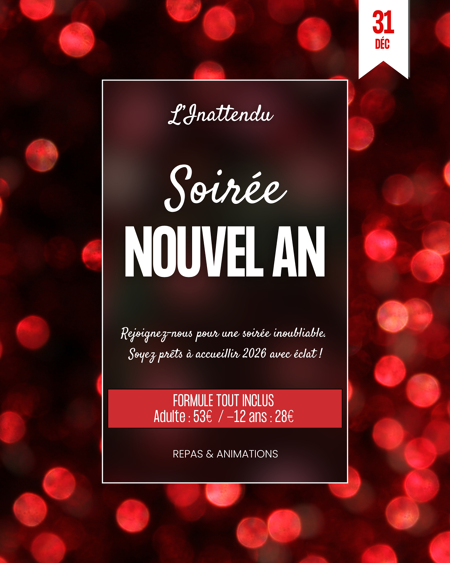 Réveillon du 31 décembre ✨ 