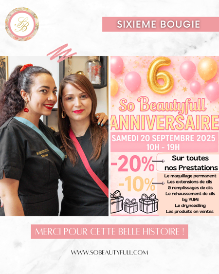 Anniversaire So Beautyfull !