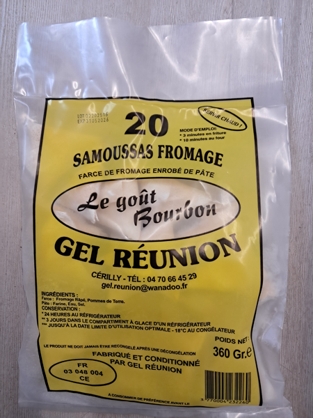 Samoussas Fromage X20 Gel Réunion