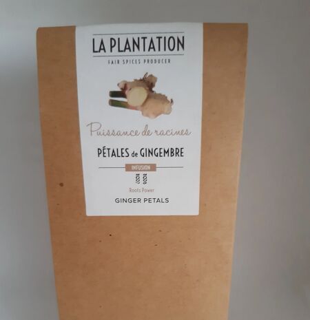 Pétales de Gingembre 25G La Plantation