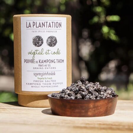 Poivre de KampotThom frais au sel fumé 50G La Plantation