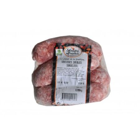 Saucisses Créoles 390G Salaisons de Bourbon