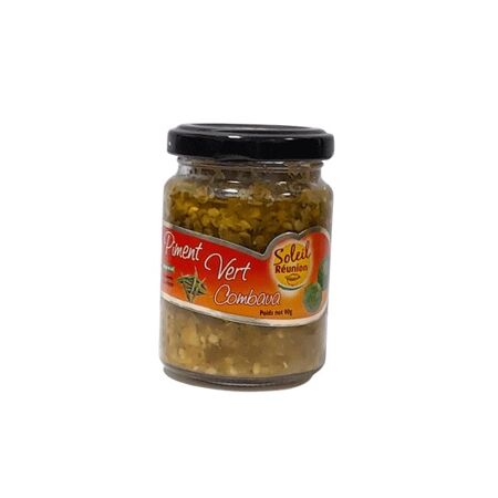 Pâte Piment Vert Combava 90G Soleil Réunionn