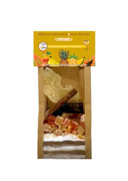Préparation Rhum Arrangé Exotique 250G