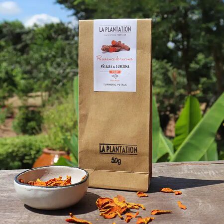 Pétales de Curcuma 50G La Plantation