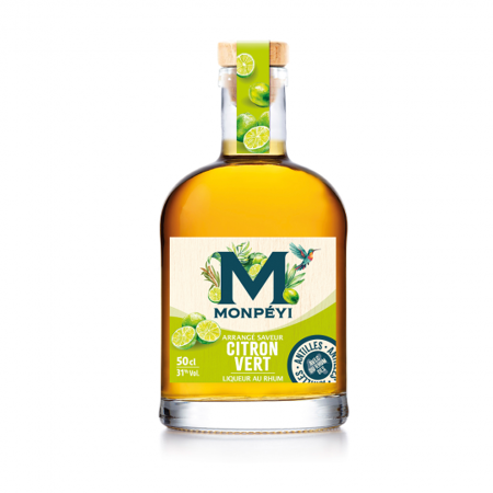 Arrangé Citron Vert MONPEYI Antilles 50CL 31°