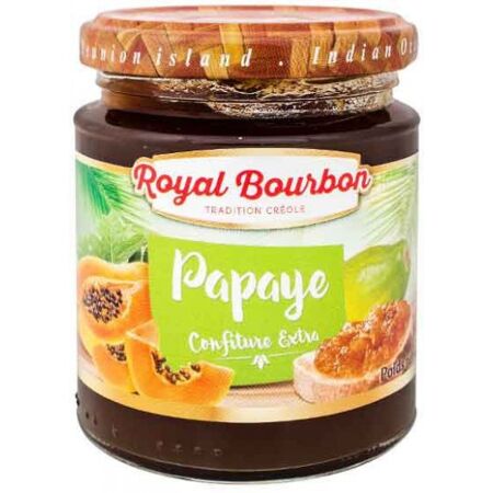 Confiture Papaye Royal Bourbon 250G