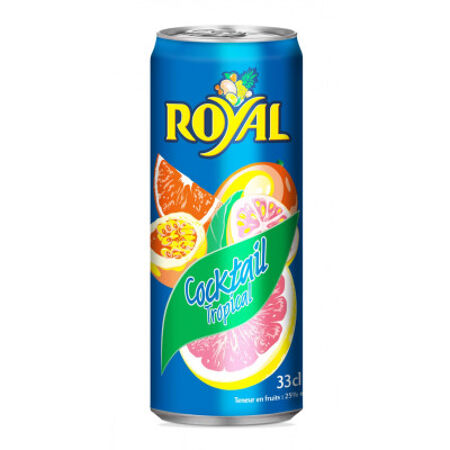 Boisson Tropical Canette 33CL Royal
