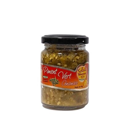 Pâte Piment Vert Ananas 90G Soleil Réunion