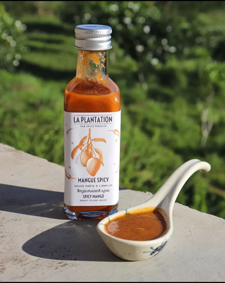 Sauce Mangue Spicy 100ML La Plantation