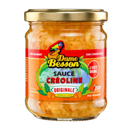 Sauce créoline Originale 170G Dame Besson