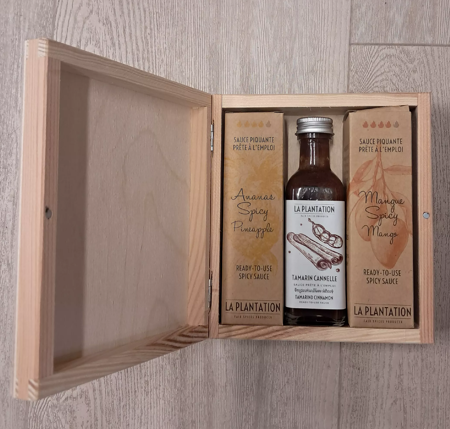 Coffret 3 Sauces La Plantation