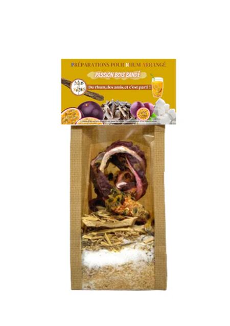 Préparation Rhum Arrangé Passion Bois Bandé 250G