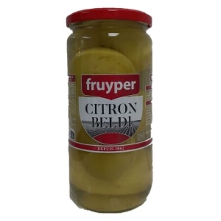 Citrons Beldi Confits 660G Fruyper
