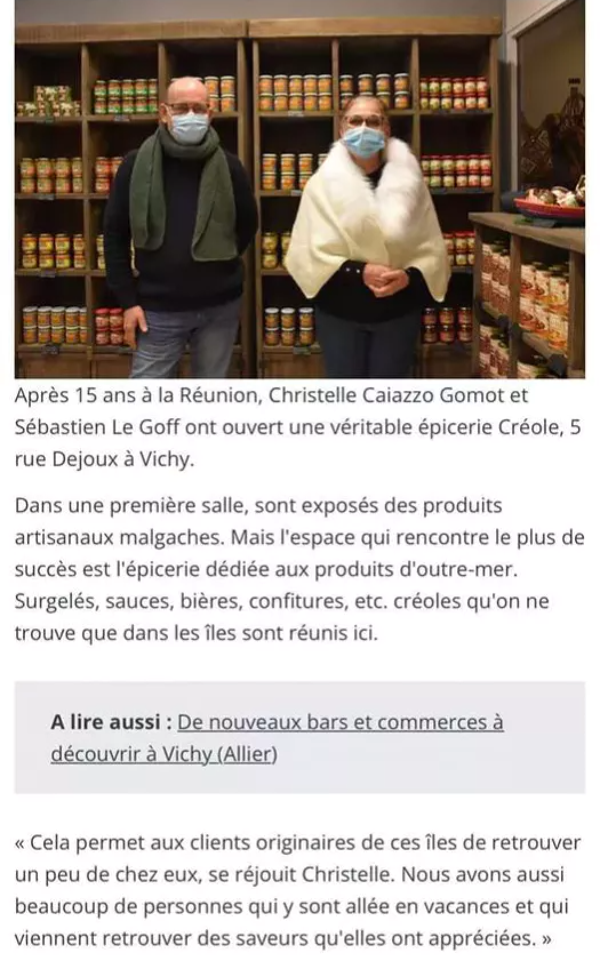 Découvrez Ô Ti Soleil, votre épicerie créole