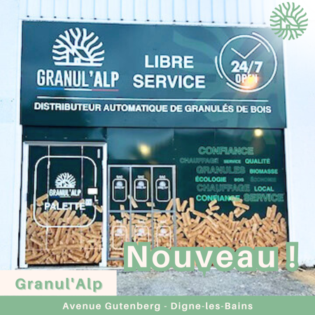 Nouveauté : distributeur automatique de granulés