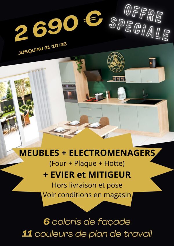 VOTRE CUISINE À 2 690 € 🎉 