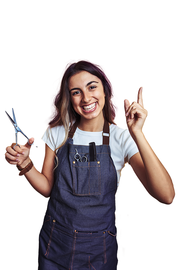 <span><span>Coiffure & Beauté</span><span>Je sculpte mon succès</span></span>