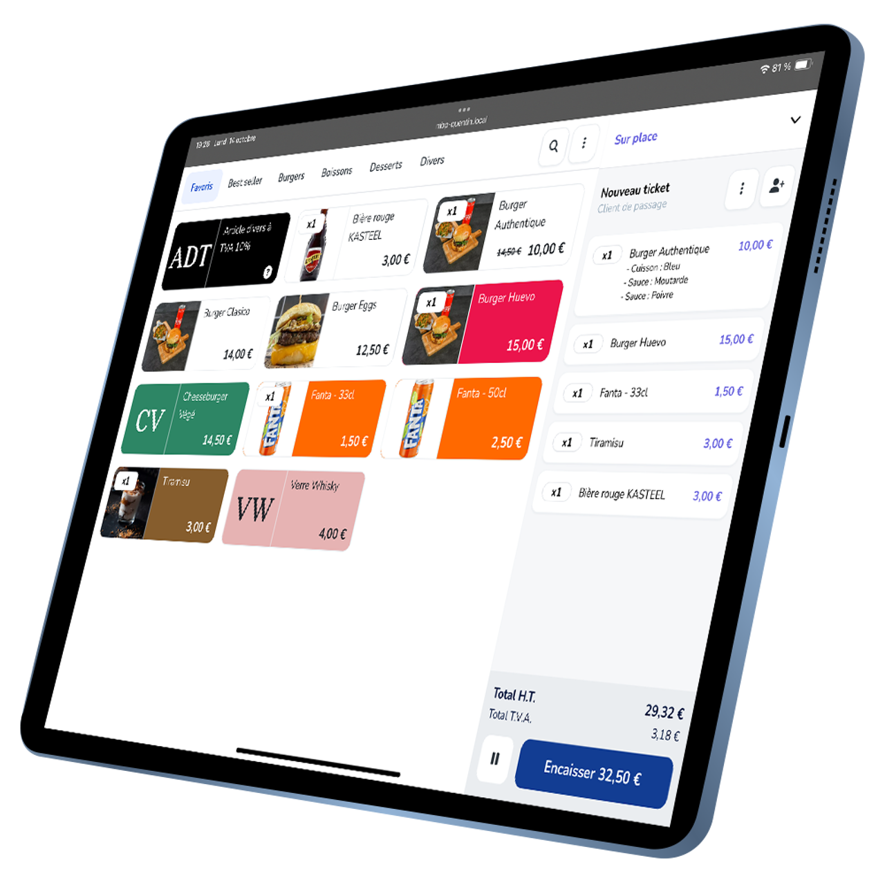 Optimisez vos ventes avec notre caisse enregistreuse