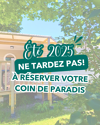 L’été se prépare maintenant ! ☀️🏕️