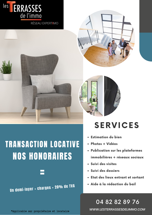 Prestation de notre formule location sans gestion récurrente