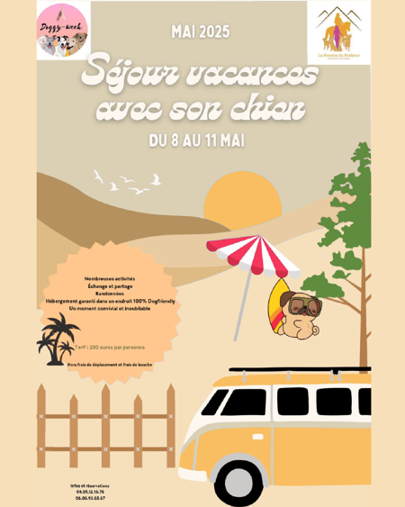 Séjour inoubliable avec son chien