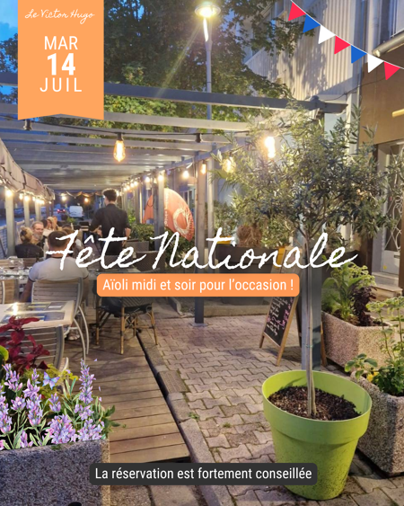 14 juillet se fête aussi à table !